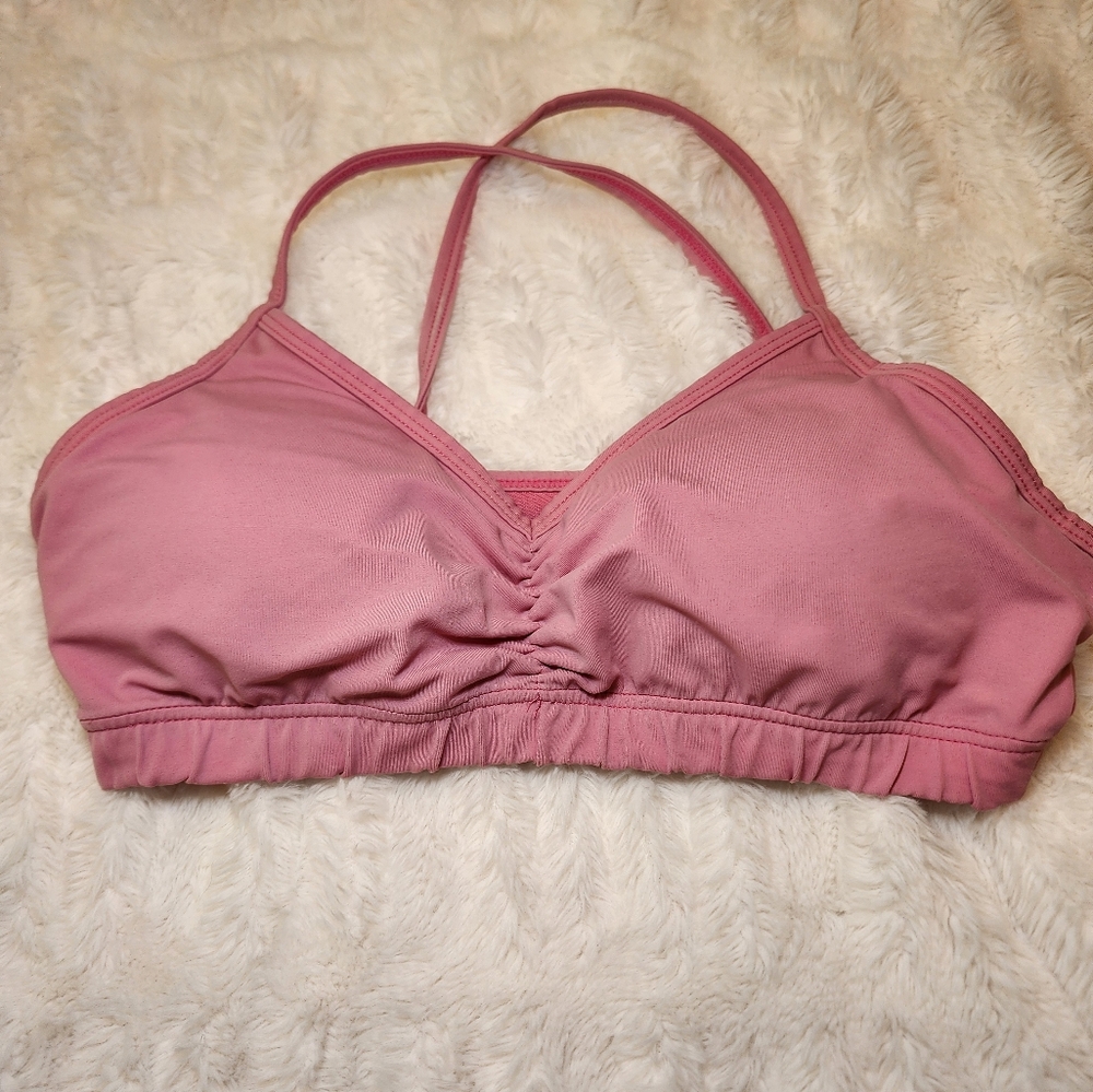 Pink Handful Activewear Bra Small